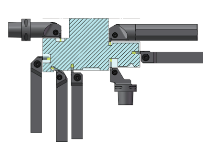 MCD-外圆槽刀 MCD-外圆槽刀