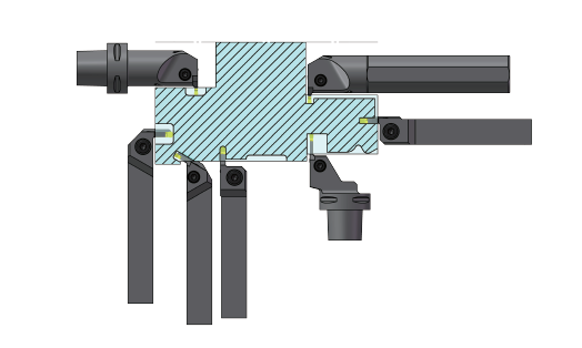 MCD槽刀应用 MCD槽刀应用